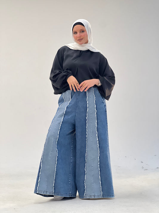 Fusion extra wide-leg denim