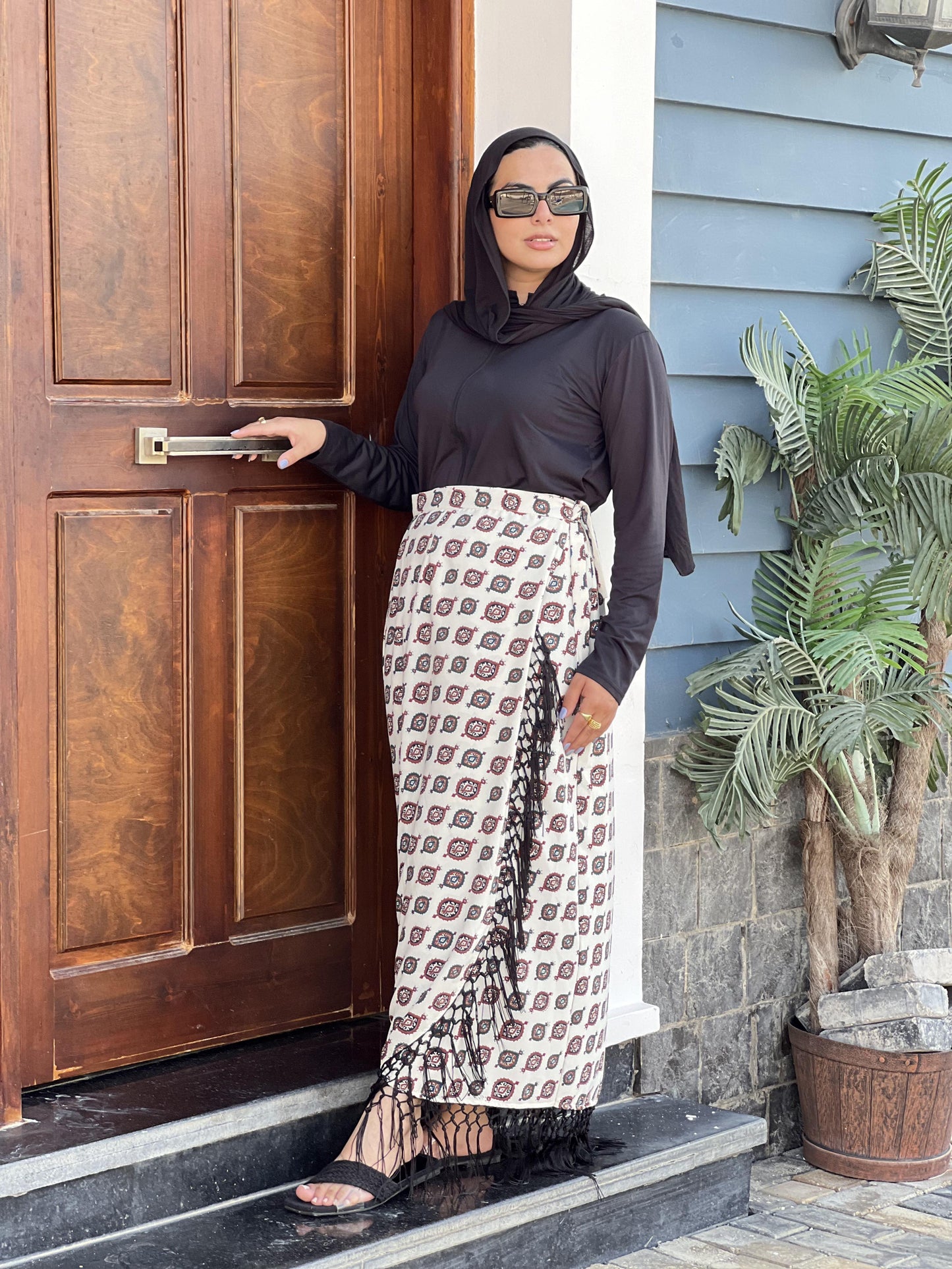 Afrotropic Wrap Skirt